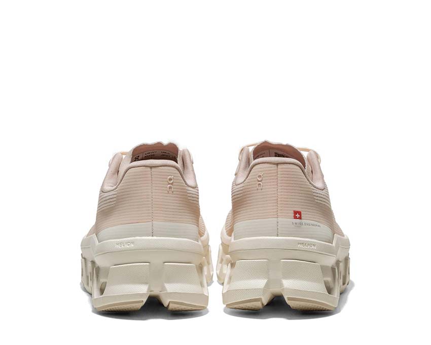 On Cloudmonster Void W Dew/Ivory suela — CloudTec Void running mujer