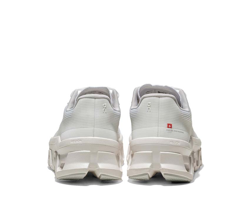 On Cloudmonster Void White sole — CloudTec Void light cushioning