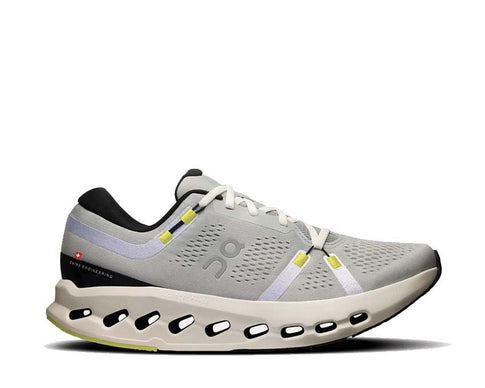 On Cloudsurfer 2 Glacier/Ivory — men's running shoe improved CloudTec