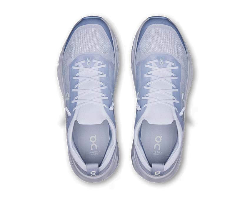On Cloudtilt Moon Nimbus — détail tige textile suisse design chaussette urbain