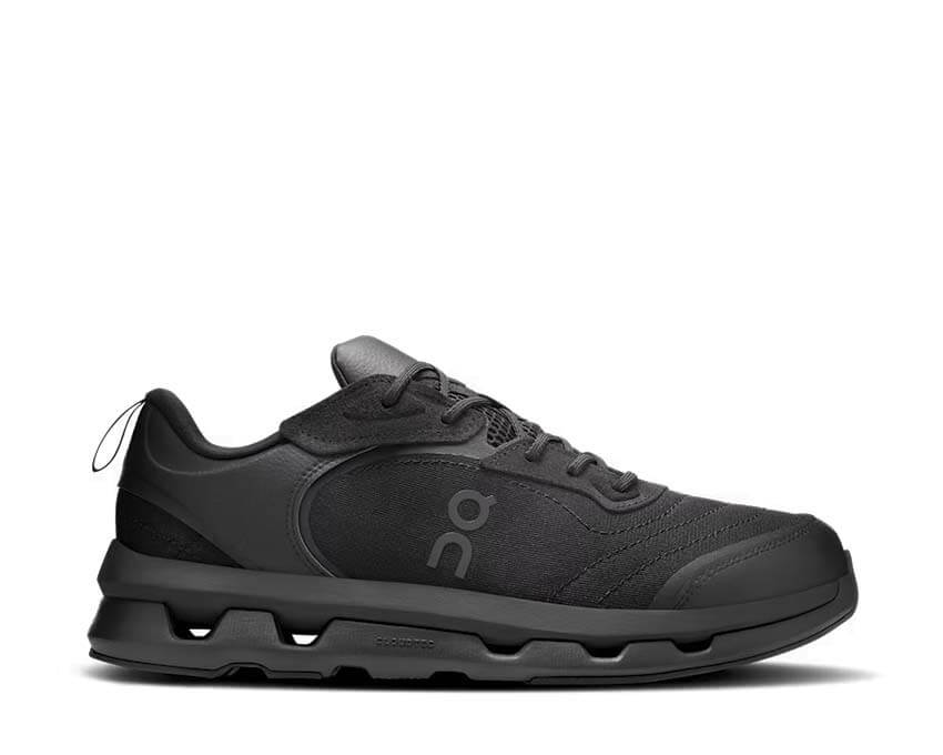 On Cloudzone Moon Black — sneaker lifestyle running homme noir CloudTec vue principale
