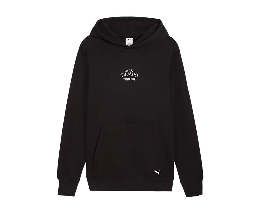 Puma x Más Tiempo Hoodie Black — sweat à capuche noir collaboration Más Tiempo