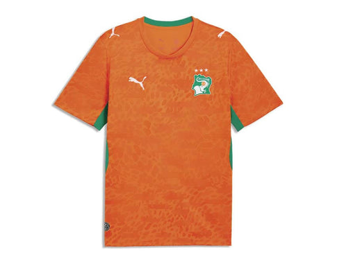 Puma Côte d'Ivoire FIF Home Jersey Replica — maillot domicile CIV orange Puma football