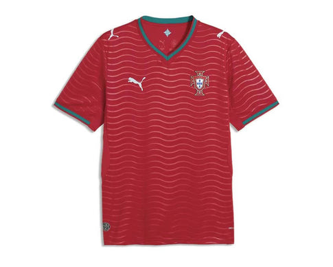 Puma Portugal FPF Home Jersey Replica Rouge — maillot domicile Portugal rouge Puma