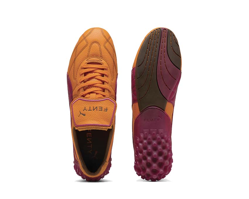 Puma x Fenty Avanti LS Pumpkin Pie detalle — cordones Fenty by Rihanna