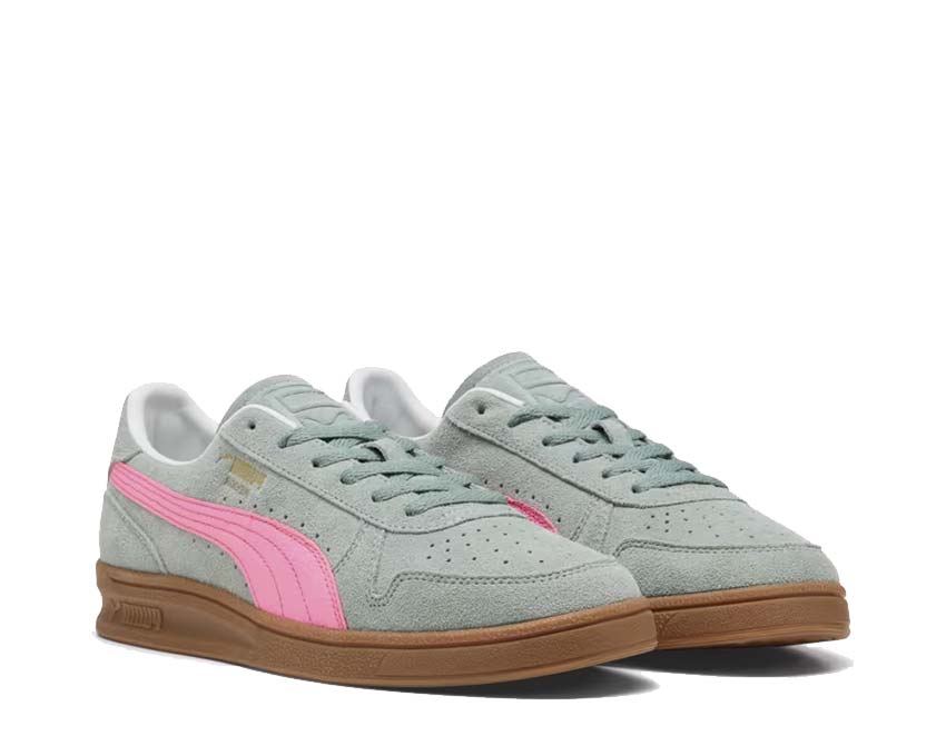 Puma Indoor Soft Green Moon Sun Struck semelle — semelle gomme