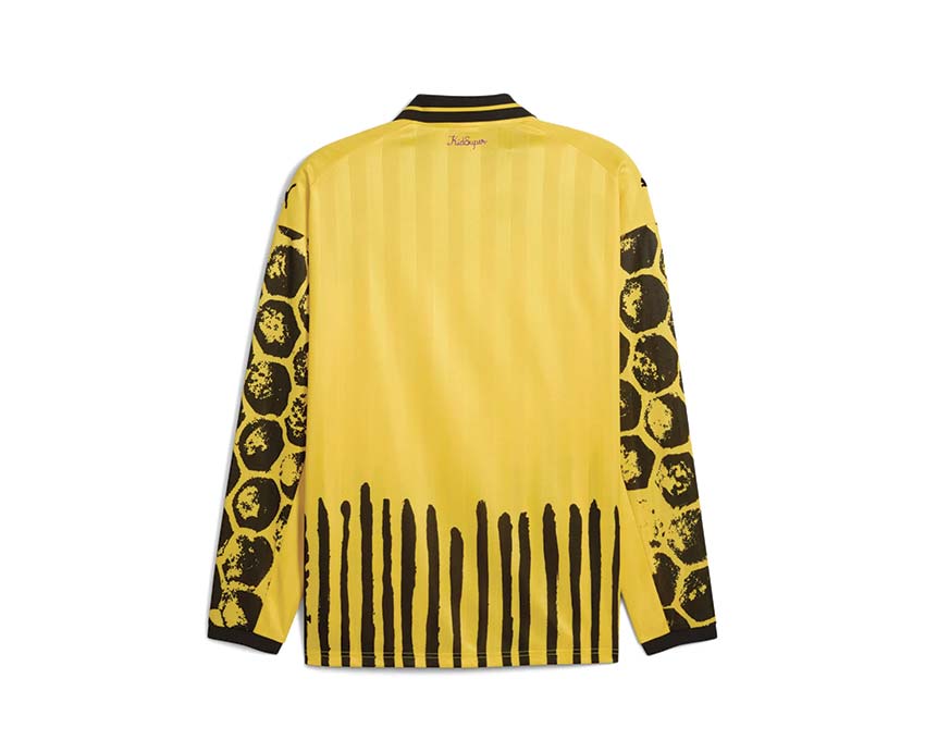 Puma KidSuper BVB LS Retro Shirt Jaune dos — dos maillot rétro BVB jaune KidSuper