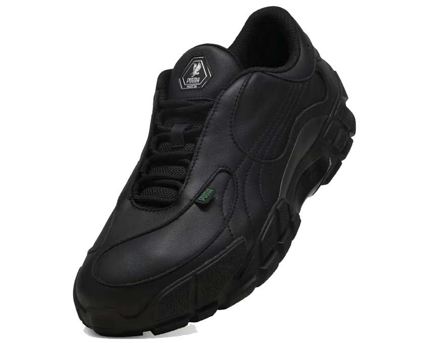 Puma x Skepta Skope BTS L Black vue latérale — tige noire Skepta