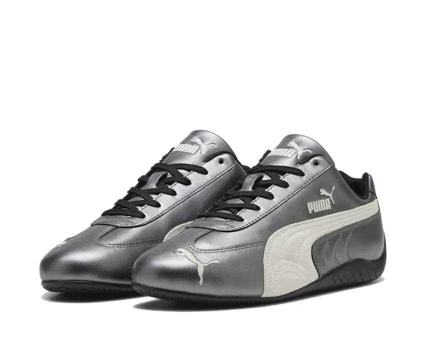 Puma Speedcat Metallic Argent semelle — semelle racing argenté Speedcat