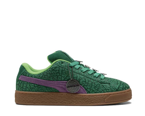 Puma Suede XL TMNT Vine Gum — zapatilla hombre ante Tortugas Ninja collab