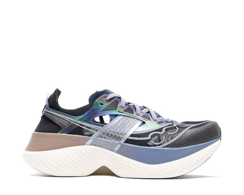 Saucony Endorphin Elite Caviar Mirage — running hombre amortiguación ProGrid