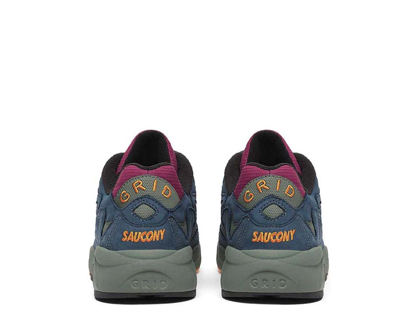 Saucony Grid Shadow 2 Purple Blue suela — tecnología ProGrid