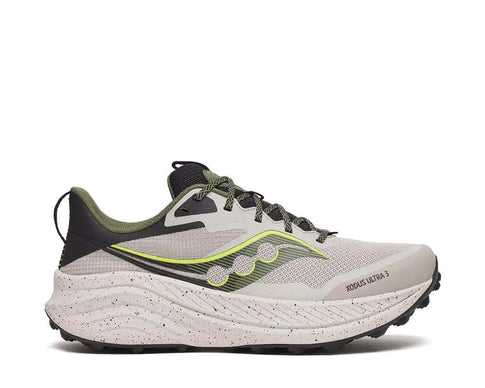 Saucony Xodus Ultra 3 Dove Olivine — running unisex amortiguación ProGrid