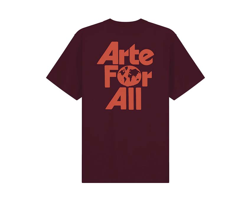 Arte For All T-Shirt Detail — Arte For All Druck Baumwolle