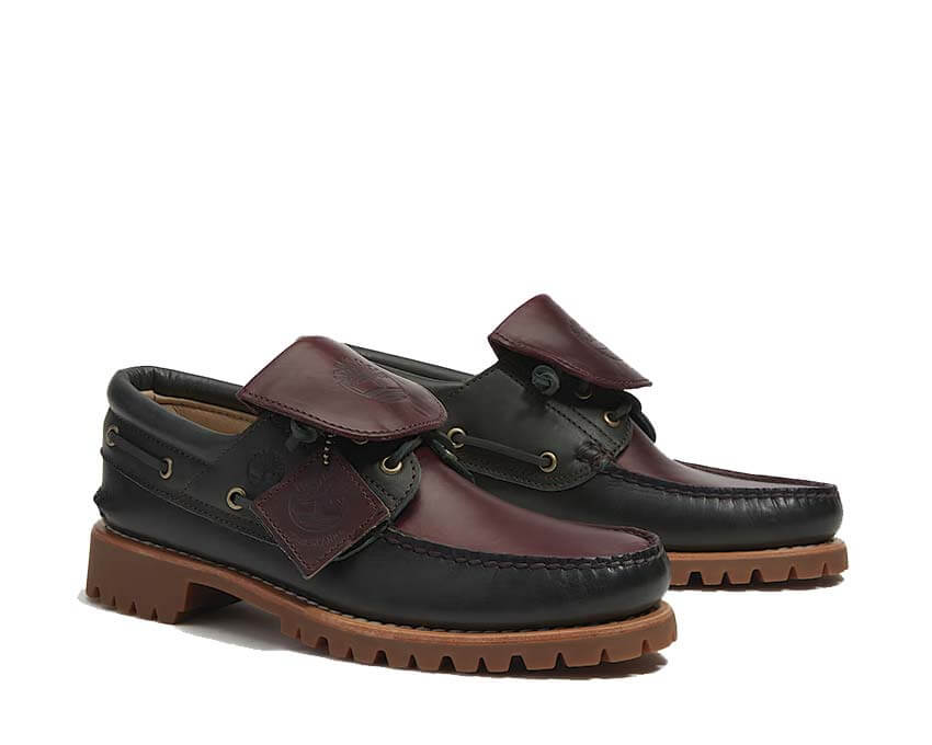 Timberland Authentic Nu-Flip Tongue vista laterale — profilo sandalo uomo flip tongue