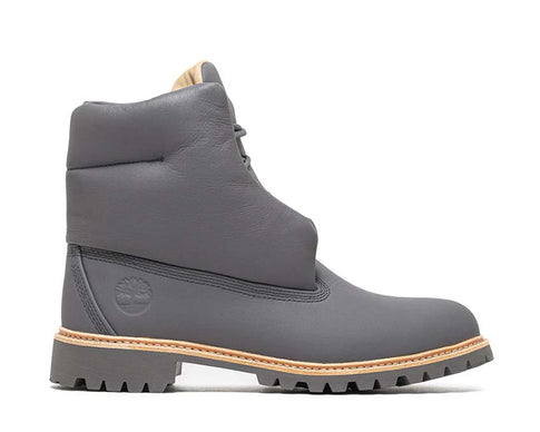 Timberland Vibram 6inch Lace Boot Dark Grey — boot unisex pelle VIBRAM robusto