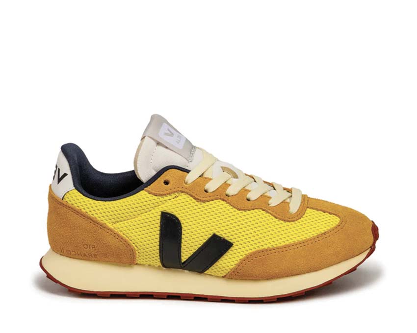 Veja Rio Branco ll Ripstop Tonic Black — zapatilla hombre ripstop bicolor
