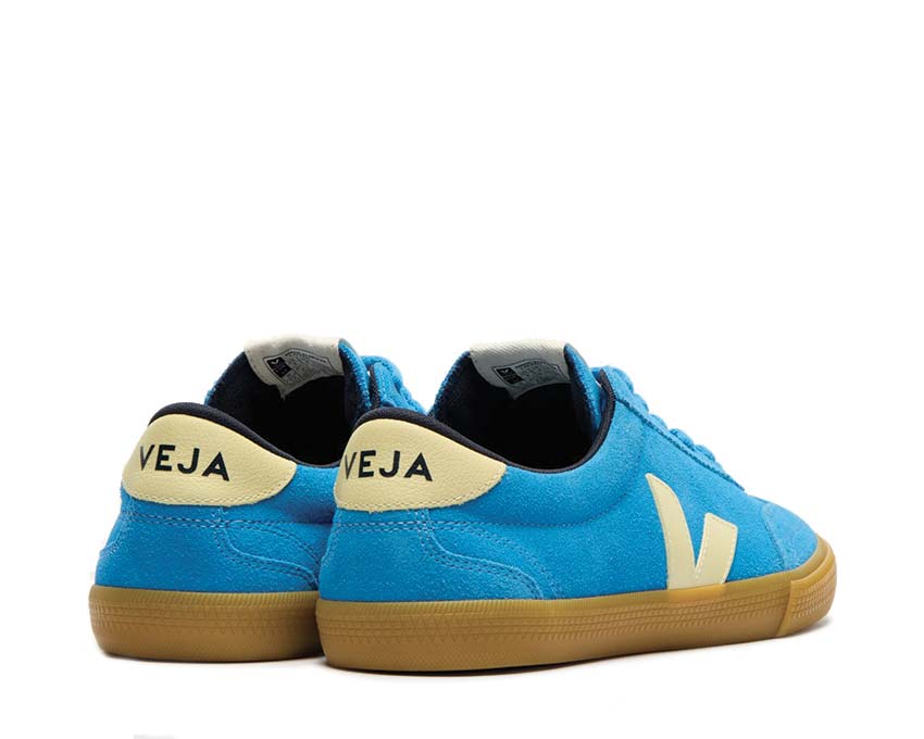 Veja Volley Suede Egee Sun semelle — semelle gomme naturelle
