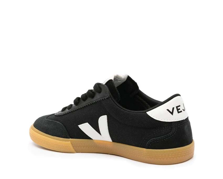 Veja Volley Black/White suola — suola caucciù vulcanizzato
