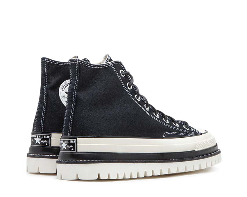 Converse CT70 Canvas Ltd Hi Nero/Trek-Nero suola — suola vulcanizzata nera rinforzata