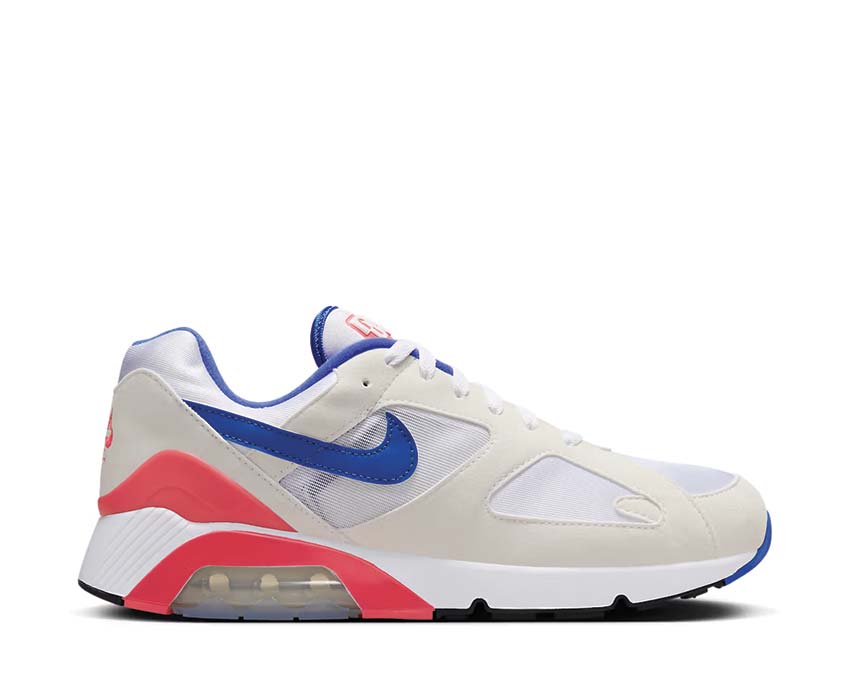 Nike Air 180 White / Ultramarine - Solar Red - Black FJ9259-100