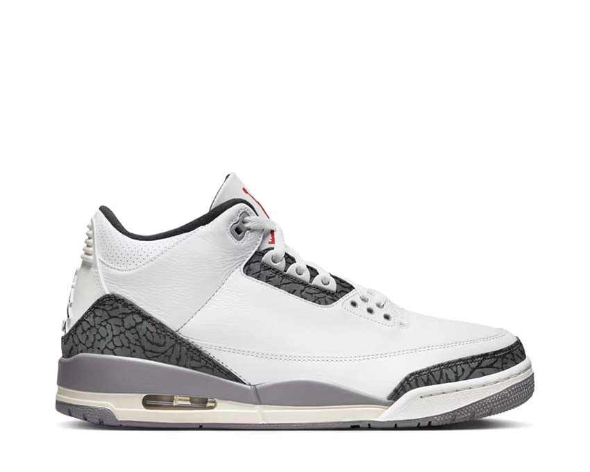 Jordan Air Jordan 3 Retro Cement Grey — Sneaker Herren grau Zement Elefant