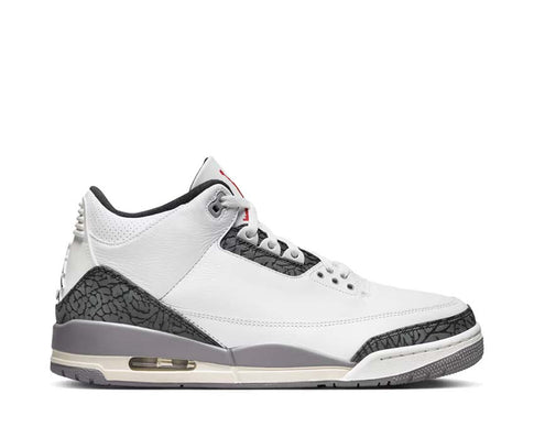 Jordan Air Jordan 3 Retro Cement Grey — Sneaker Herren grau Zement Elefant