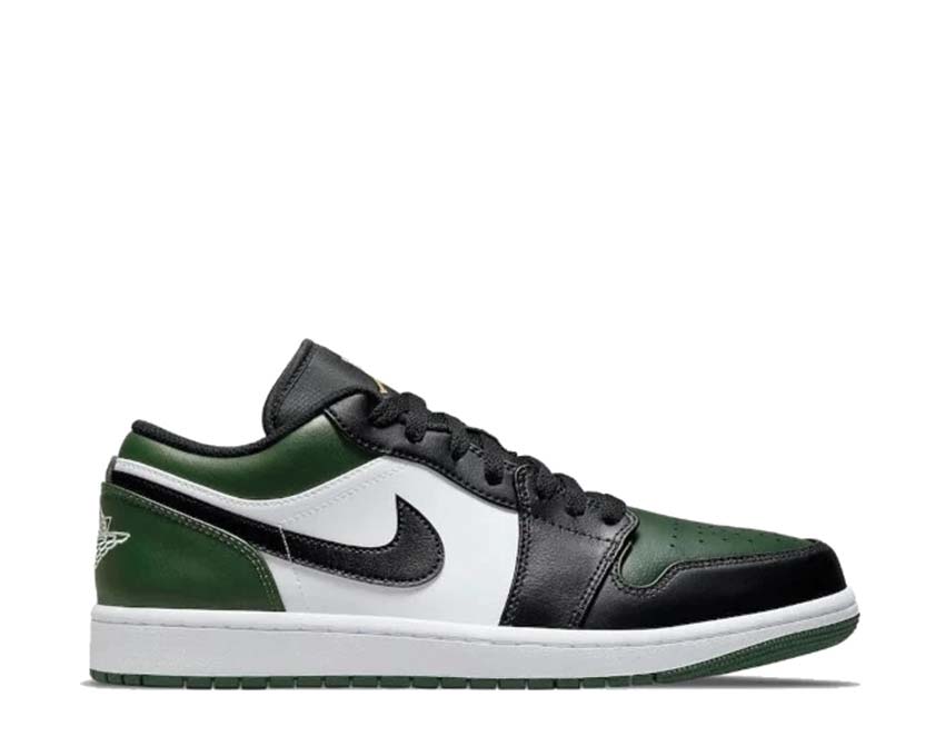 Jordan 1 Low Noble Green / White - Black - Pollen 553558-371