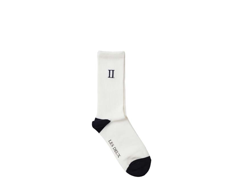 Les Deux William Socks White LDM950005