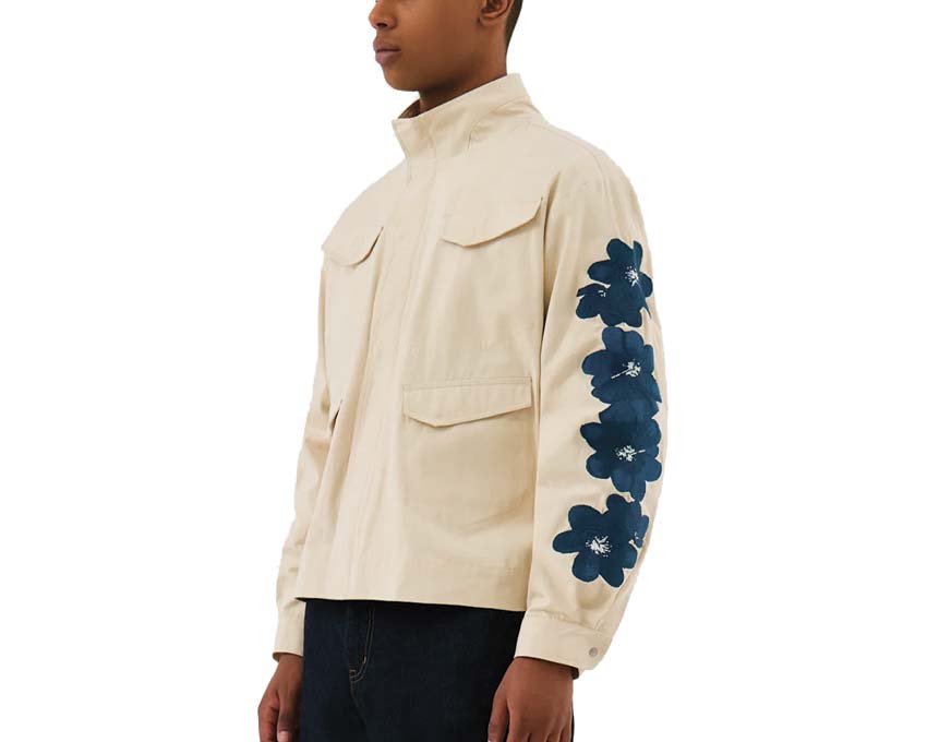 Arte Flower Embroidery Jacket Cream AW24-082J