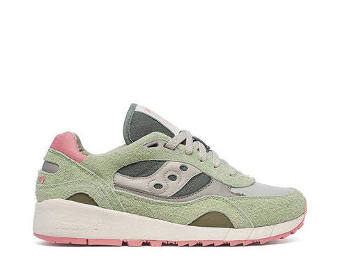 Saucony Shadow 6000 Green Ivory — running mujer parte superior de malla transpirable