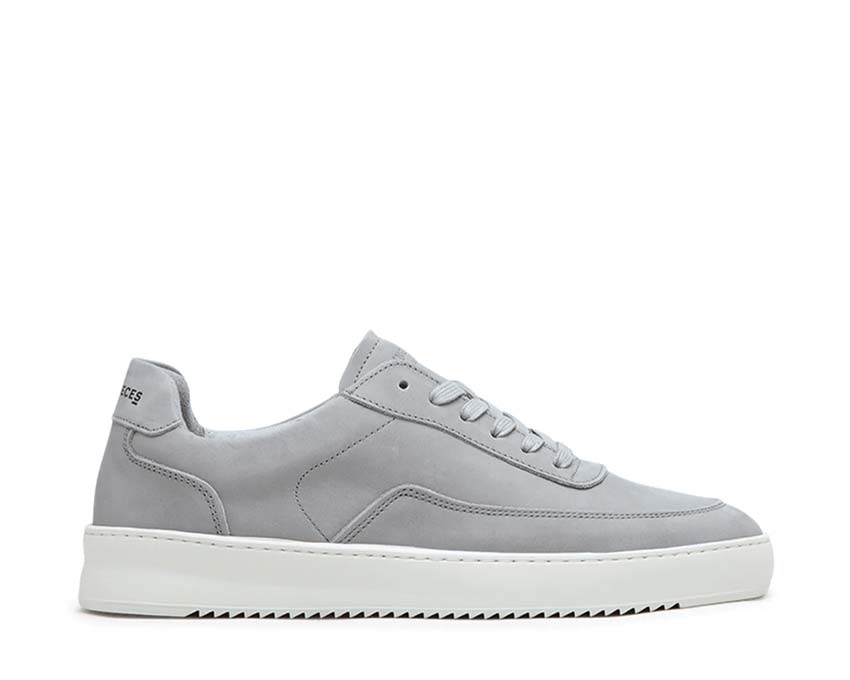 Filling Pieces Mondo 2.0 Ripple Cement — sneaker uomo pelle lusso olandese