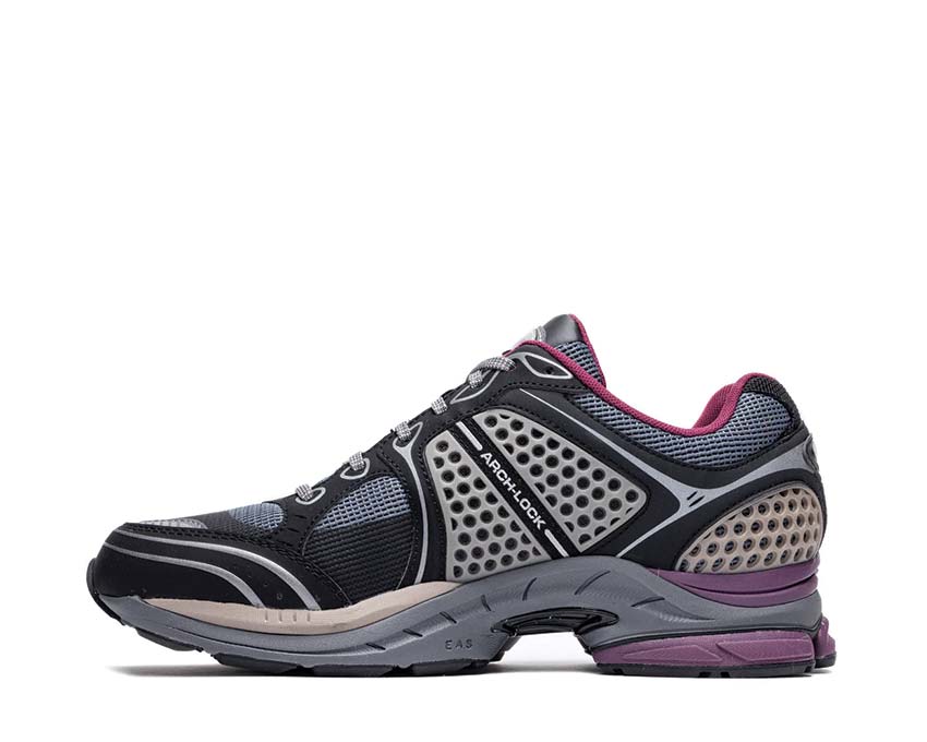 Saucony Progrid Triumph 4 vista lateral — parte superior de malla transpirable