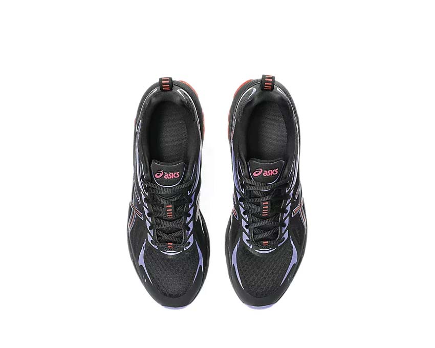 Asics Gel Quantum 180 VIII Black/Diva Pink vista posteriore — ammortizzazione Gel 180