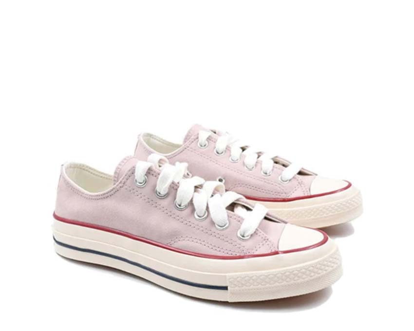 Converse Chuck 70 Flush Stone/Natural Ivory vista lateral — lona stone natural marfil