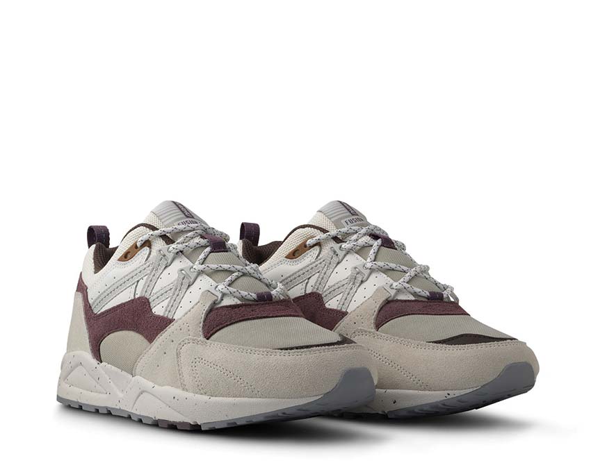 Karhu Fusion 2.0 Foggy Dew/Moonscape vue latérale — mesh respirant