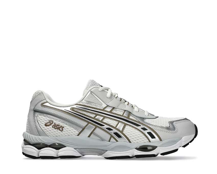 Asics Gel NYC 2055 Cream/Pure Silver — running lifestyle homme plateforme rétro