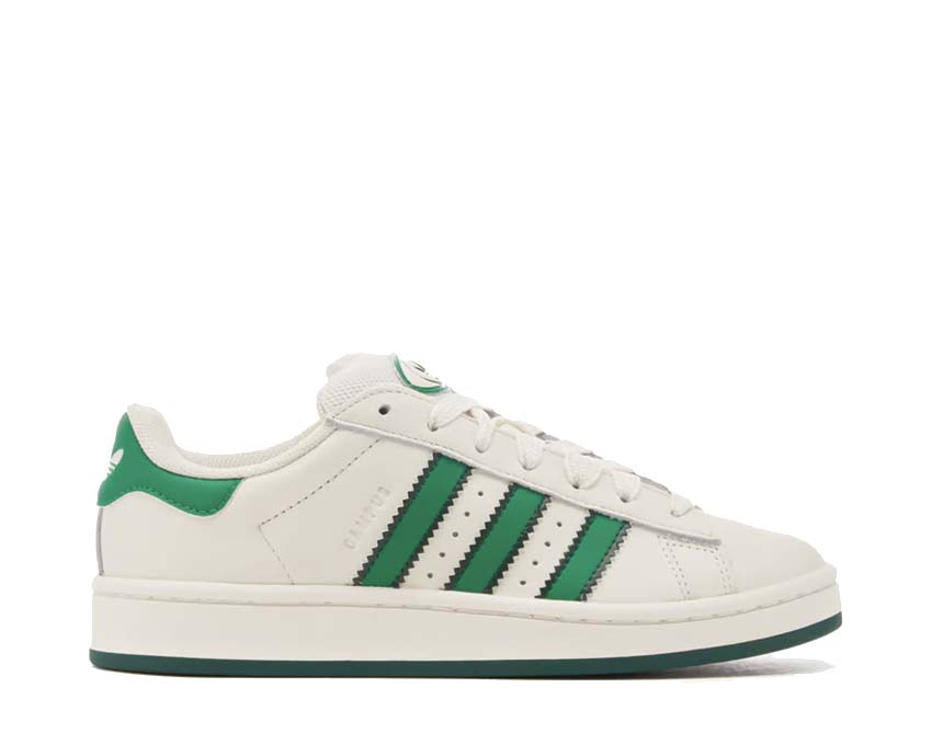 Adidas Campus 00s White Green — zapatilla hombre ante suela goma plana