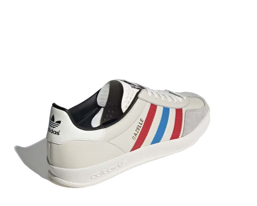 Adidas Gazelle Indoor White semelle — gomme translucide indoor adhérente