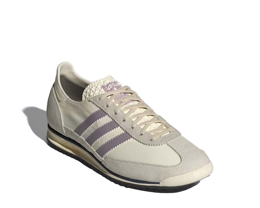 Adidas SL72 OG Green lateral — silueta running vintage 1972