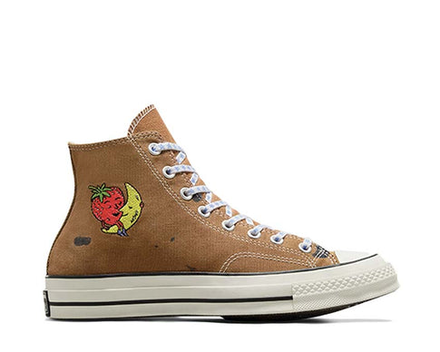 Converse x Sky High Farm Chuck 70 Brown/Egret — unisex sneaker workwear collaboration