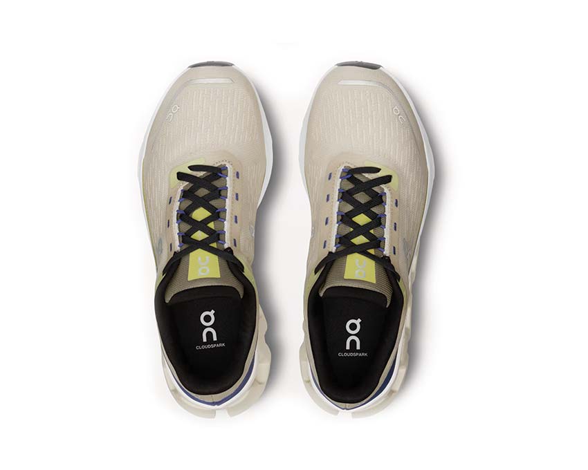 On Cloudspark Ice/Grove detalle — mesh aireado running diario