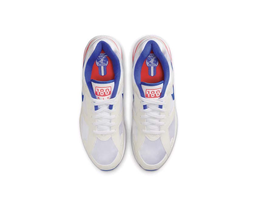 Nike Air 180 White / Ultramarine - Solar Red - Black FJ9259-100