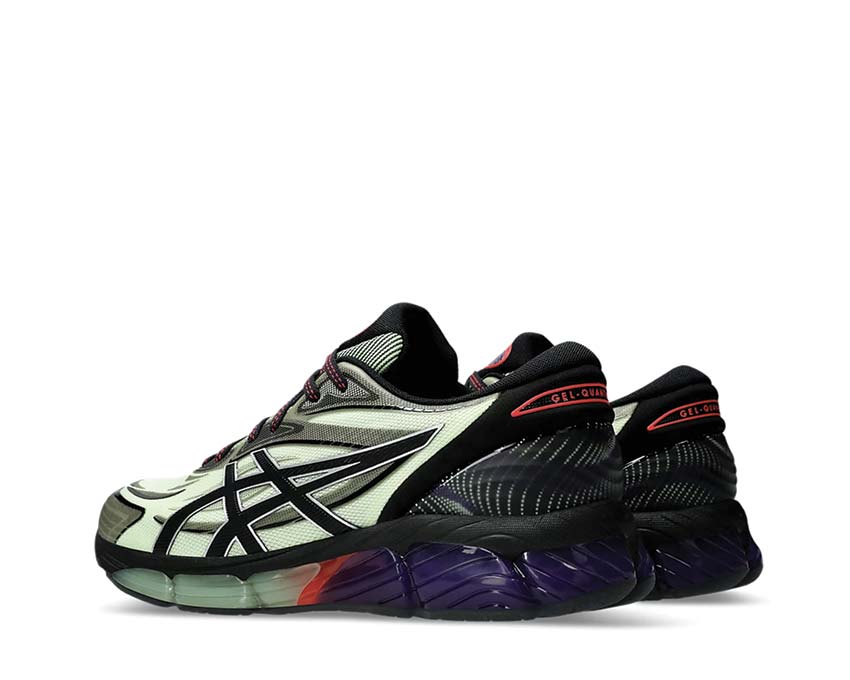 Asics Gel Quantum 360 VIII Illuminate Yellow/Black suela — Gel 360 amortiguación máxima