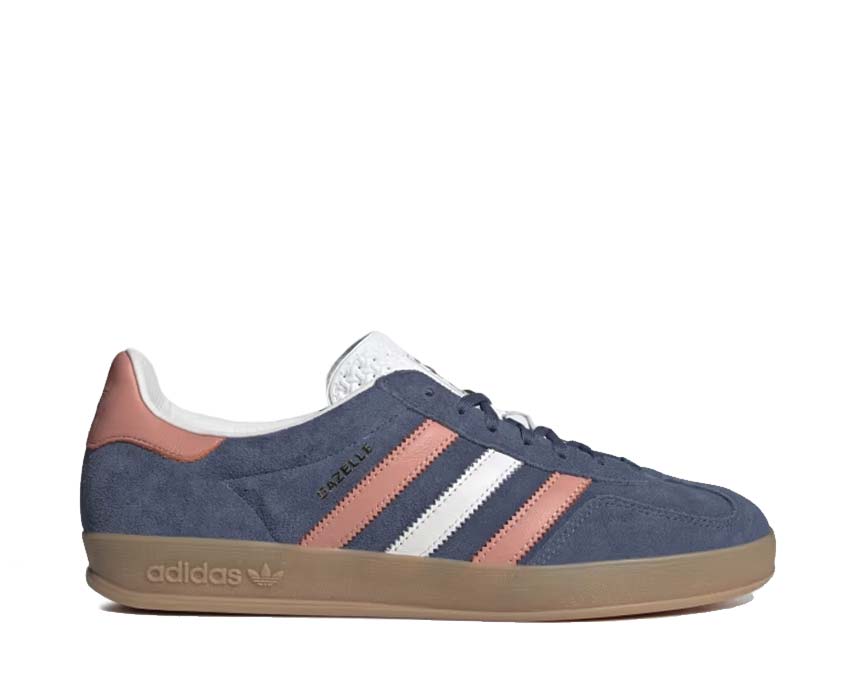 Adidas Gazelle Indoor Blue Wonder Clay — zapatilla unisex ante azul indoor