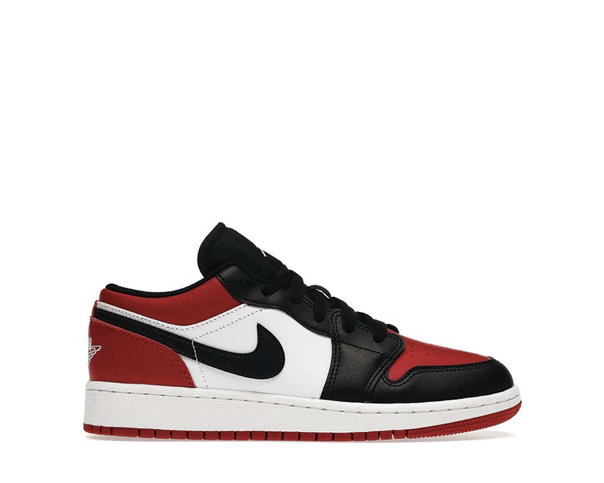 Jordan Air Jordan 1 Low GS Gym Red Black White — women's sneaker gym red
