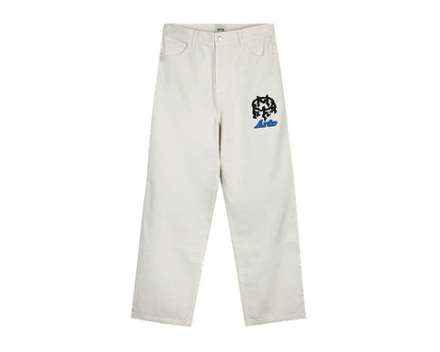 Arte Jones Pixel Dancers Pants Cream — pantalón hombre estampado pixel art