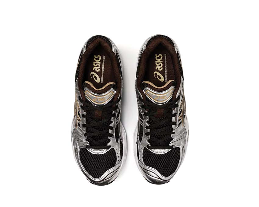 Asics Gel Kayano 14 Black Coffee détail — semelle Duomax