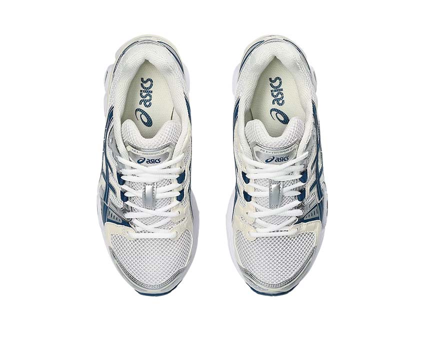 Asics Gel Nimbus 9 White Light Indigo détail — matière premium
