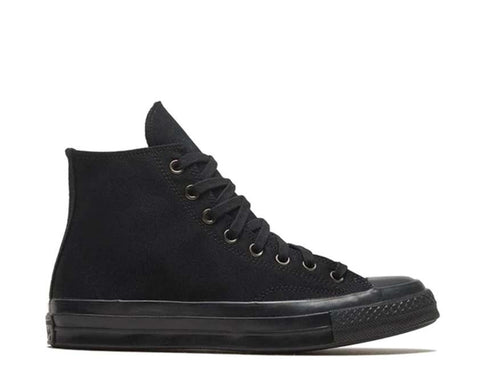 Converse Chuck 70 Hi Black Almost Black — women's sneaker premium canvas